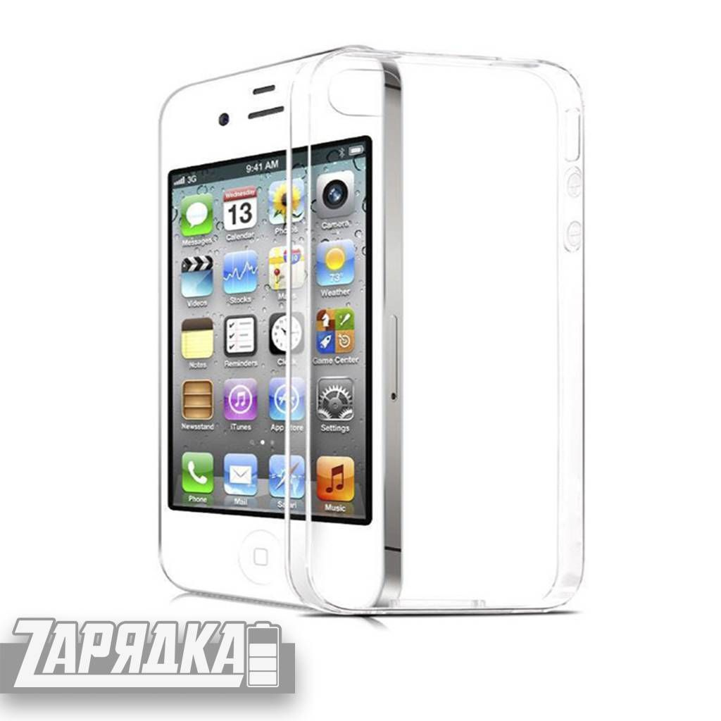 Бампер для iPhone 4/4S iMatch 3000 сиреневый