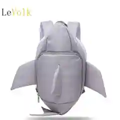 Рюкзак детский в виде акулы, 3D