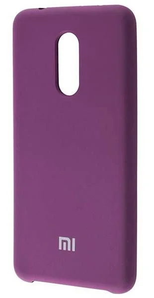 Фиолетовый чехол на XIAOMI