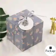 Сборная коробка серая Фламинго, 2шт в комплекте