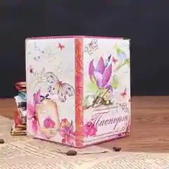 Лавандовый обложка для паспорта