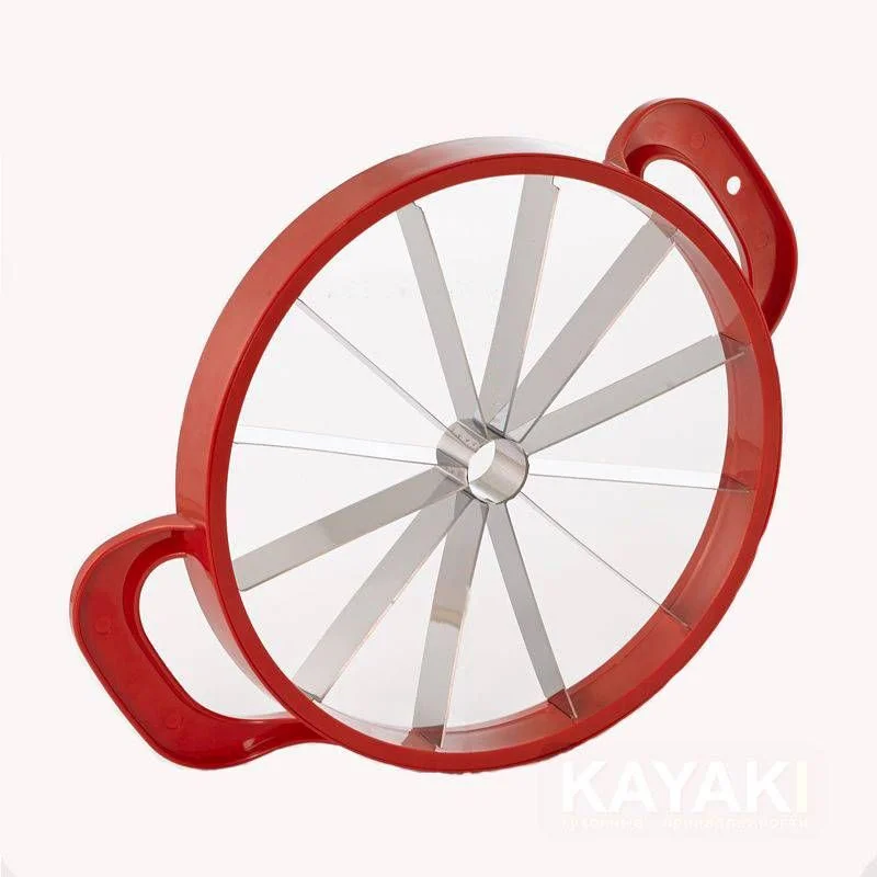 Багровый нож фигурный Kayaki / нож для нарезки овощей / кухонный нож для арбуза / фрукторезка