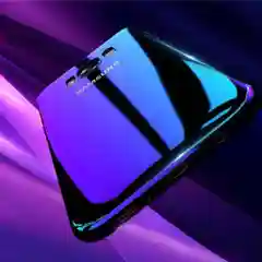 Стильный чехол с градиентным цветом для iPhone и Samsung