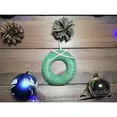 Новогодняя елочная игрушка "Рождественский венок"