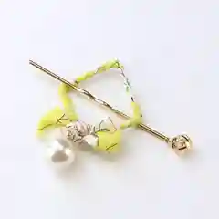 Коричневый заколка