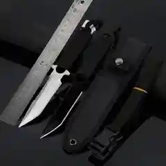 Нож десантников для выживания. Прямой открытый тактический нож.