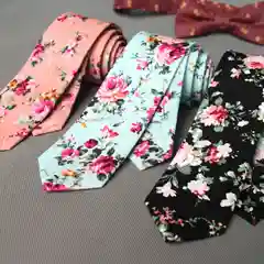 Галстук из хлопка
