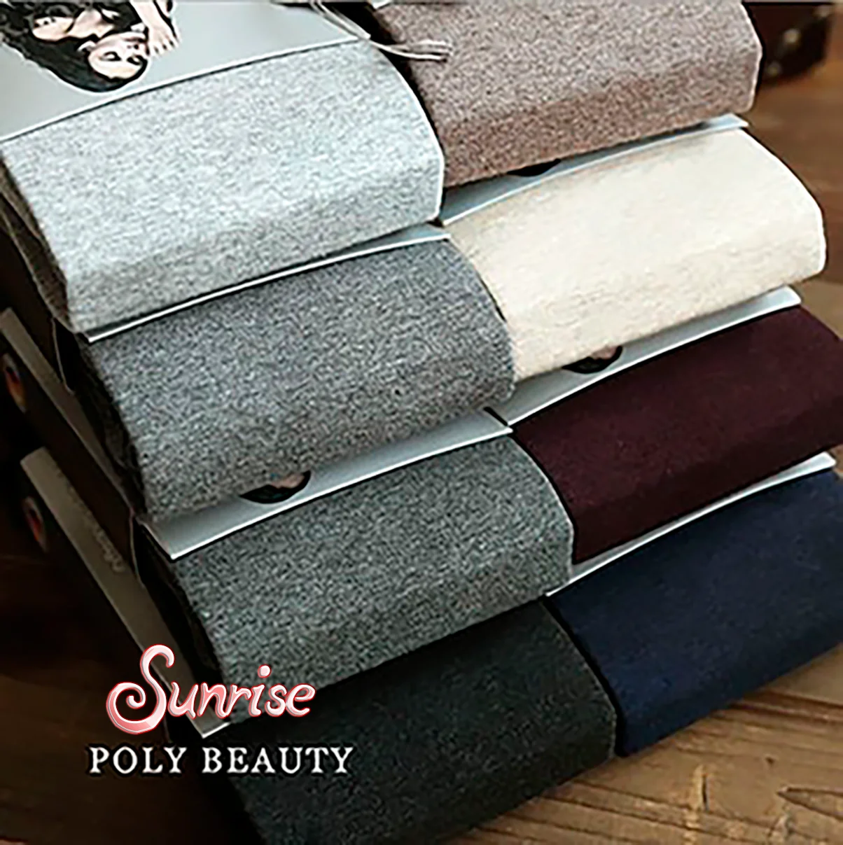 Женские утепленные колготки Poly Beauty