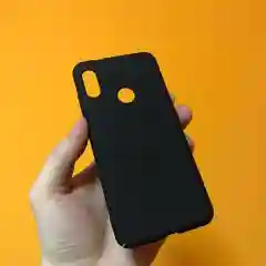 Темно-синий чехол для xiaomi soft-tuch