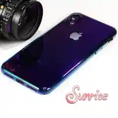 Стильный чехол с градиентным цветом для iPhone и Samsung