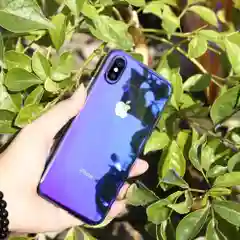 Стильный чехол с градиентным цветом для iPhone и Samsung