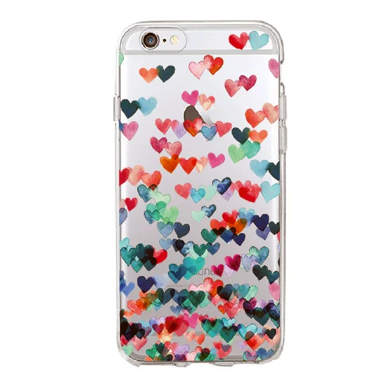 Синий силиконовый чехол с принтом для iPhone 5/5s/se, 6/6s, 7/8, 7+/8+, X/Xs