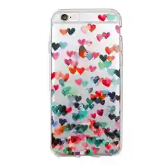 Синий силиконовый чехол с принтом для iPhone 5/5s/se, 6/6s, 7/8, 7+/8+, X/Xs
