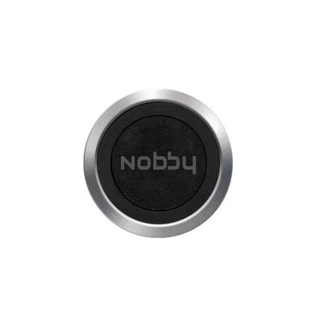 Автомобильный держатель Nobby Practic  для смартфона на стекло/панель, вращение 360 гр., металл,