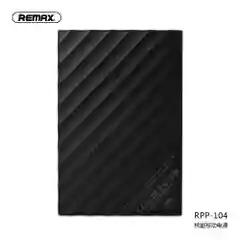 Черный мобильный аккумулятор (PowerBank) REMAX HURLON Series RPP-104 20000 mAh