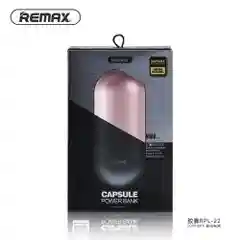 Золотой мобильный аккумулятор (PowerBank) REMAX Capsule RPL-22 5000 mAh