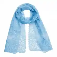 Голубой шарф из гипюра, Rossini