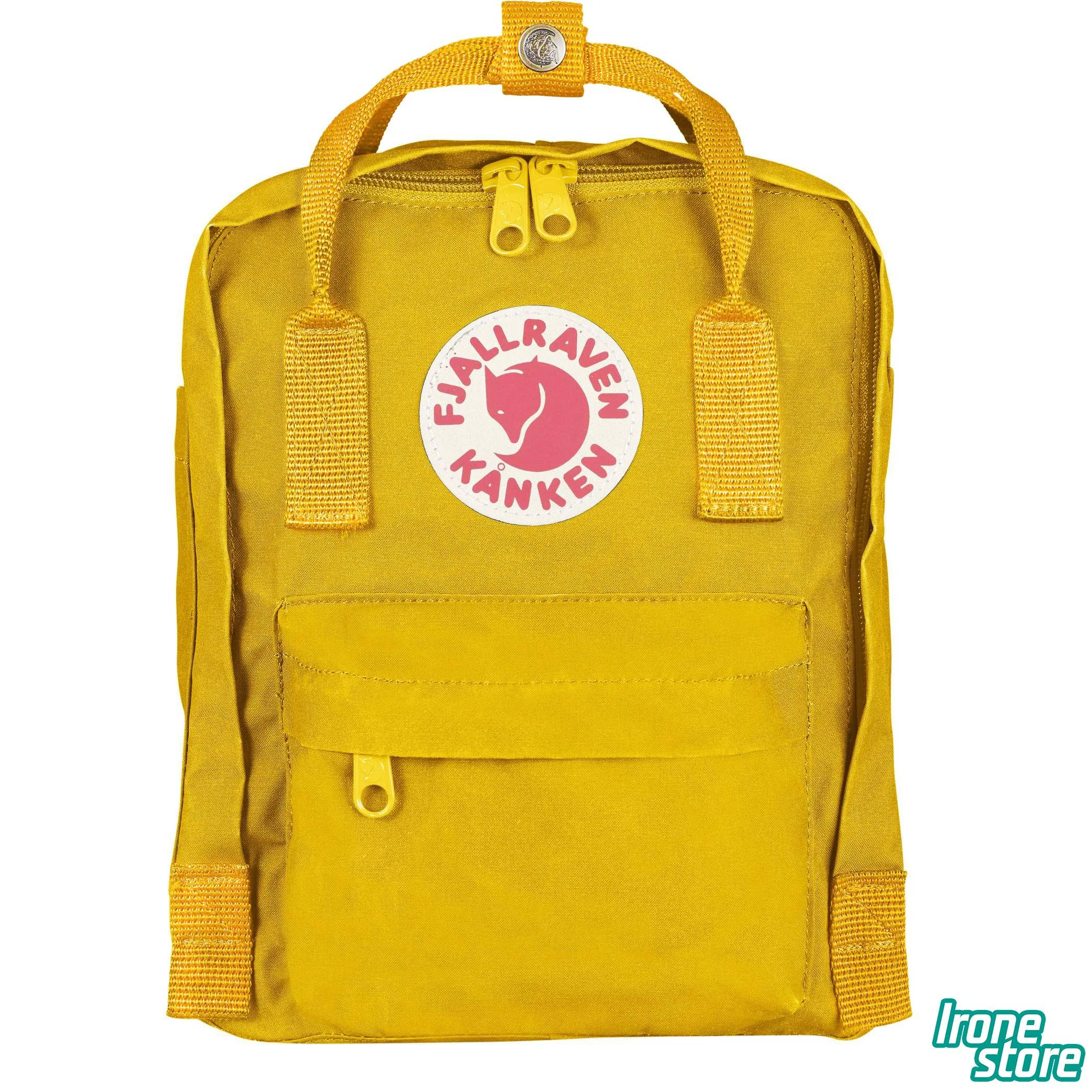 Желтый рюкзак Fjallraven Kanken Mini