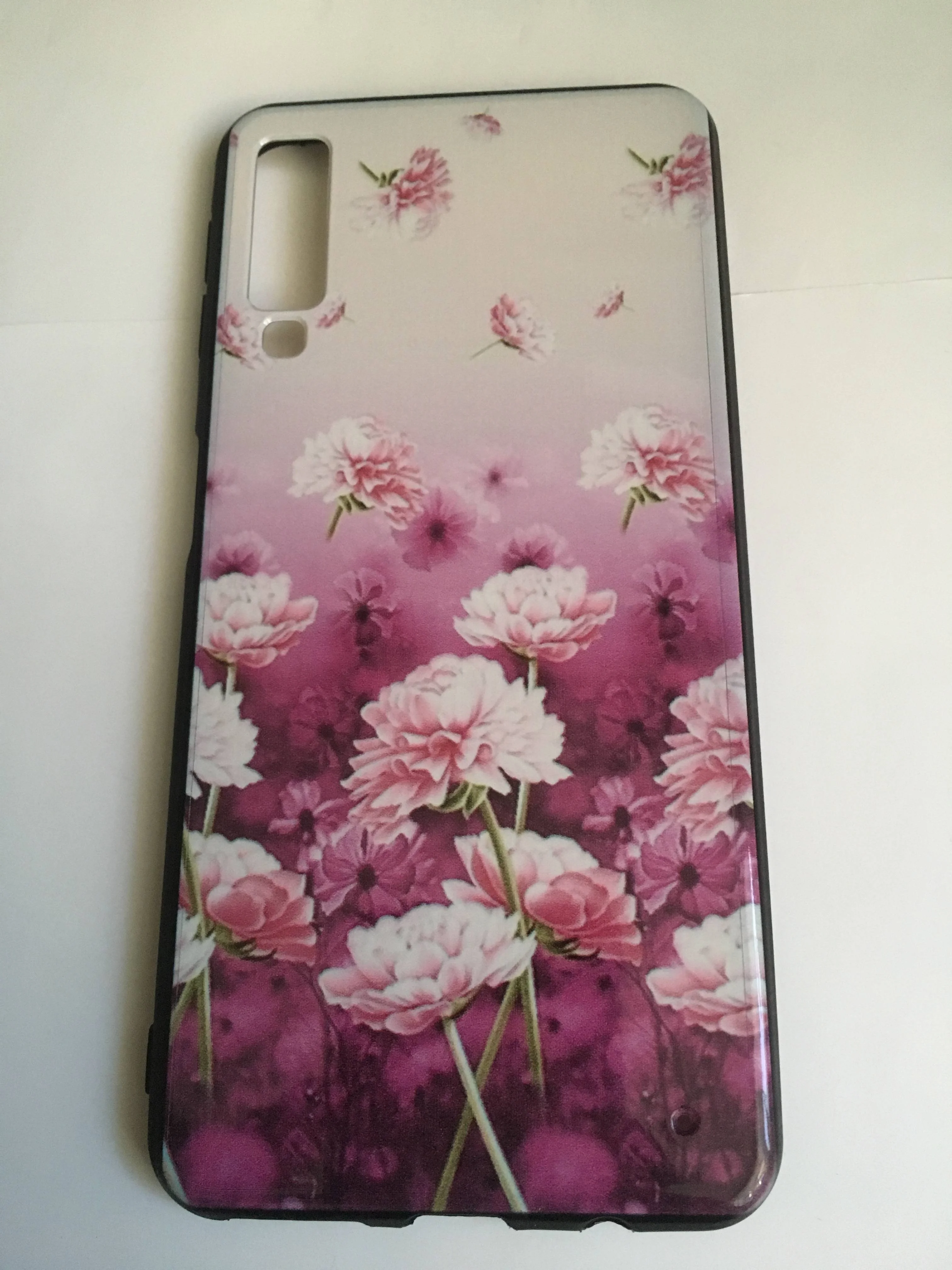 Фуксия чехол книжка накладка бампер для Samsung A750FN (A7 2018)