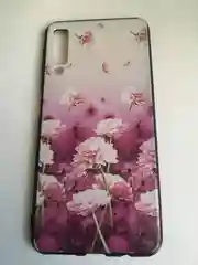 Фуксия чехол книжка накладка бампер для Samsung A750FN (A7 2018)