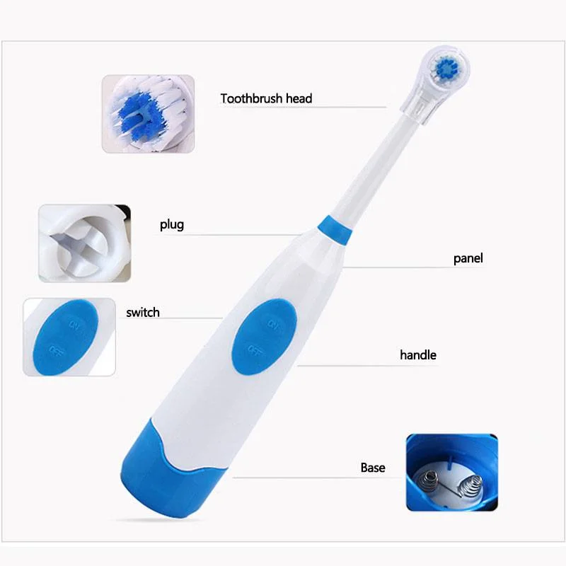 Электрическая зубная щётка Electric Toothbrush c 3 запасными насадками