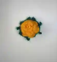 Оранжевый цветы ручной работы