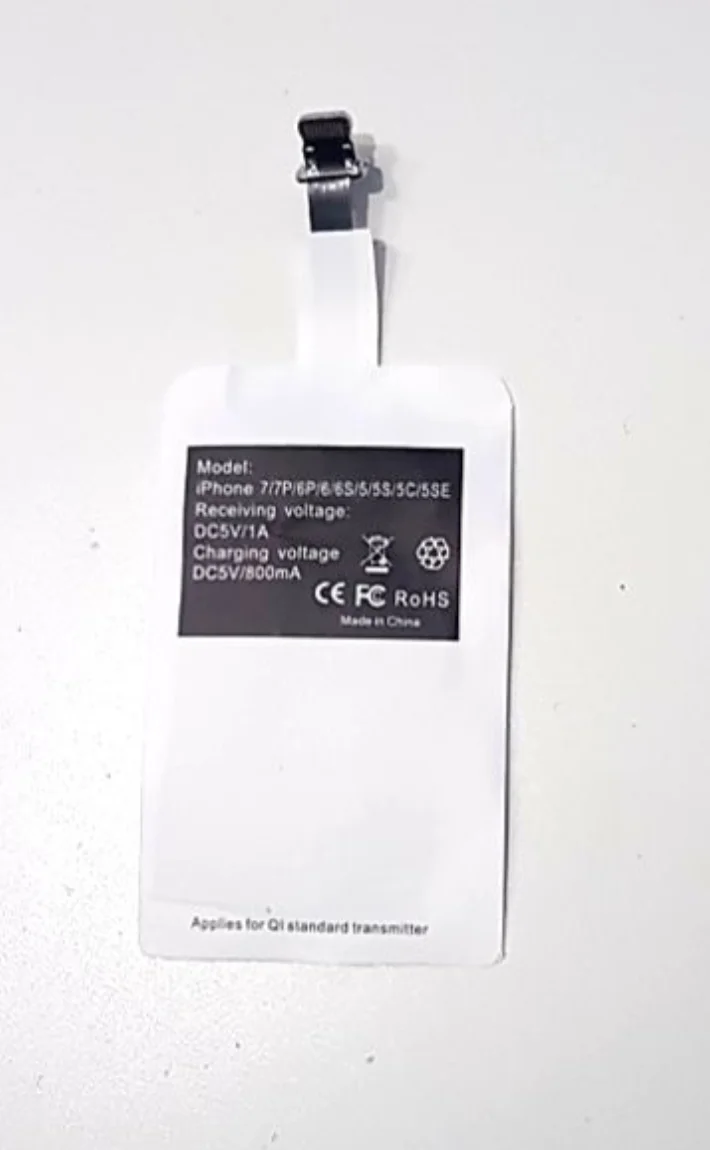 Беспроводной зарядный приемник для iPhone и Android
