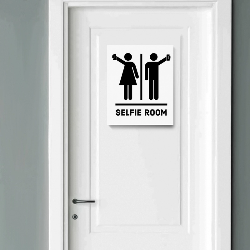 Интерьерная картина "Selfie room"