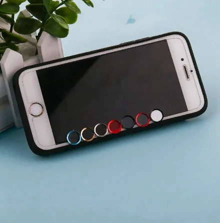 Золотой главная кнопка для IPhone, поддержка отпечатков пальцев