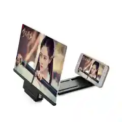 Черный лупа - 3D. HD