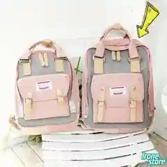 Розовый рюкзак Feichan