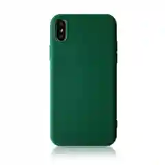 Зеленый силиконовый чехол для iPhone 5/5s/se, 6/6s, 7/8, 7+/8+, X/Xs, Xs max, Xr, 11, 11 pro