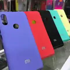 Черный чехол накладка Xiaomi Redmi 7A, Go, K20 силикон Soft Touch матовый цветной
