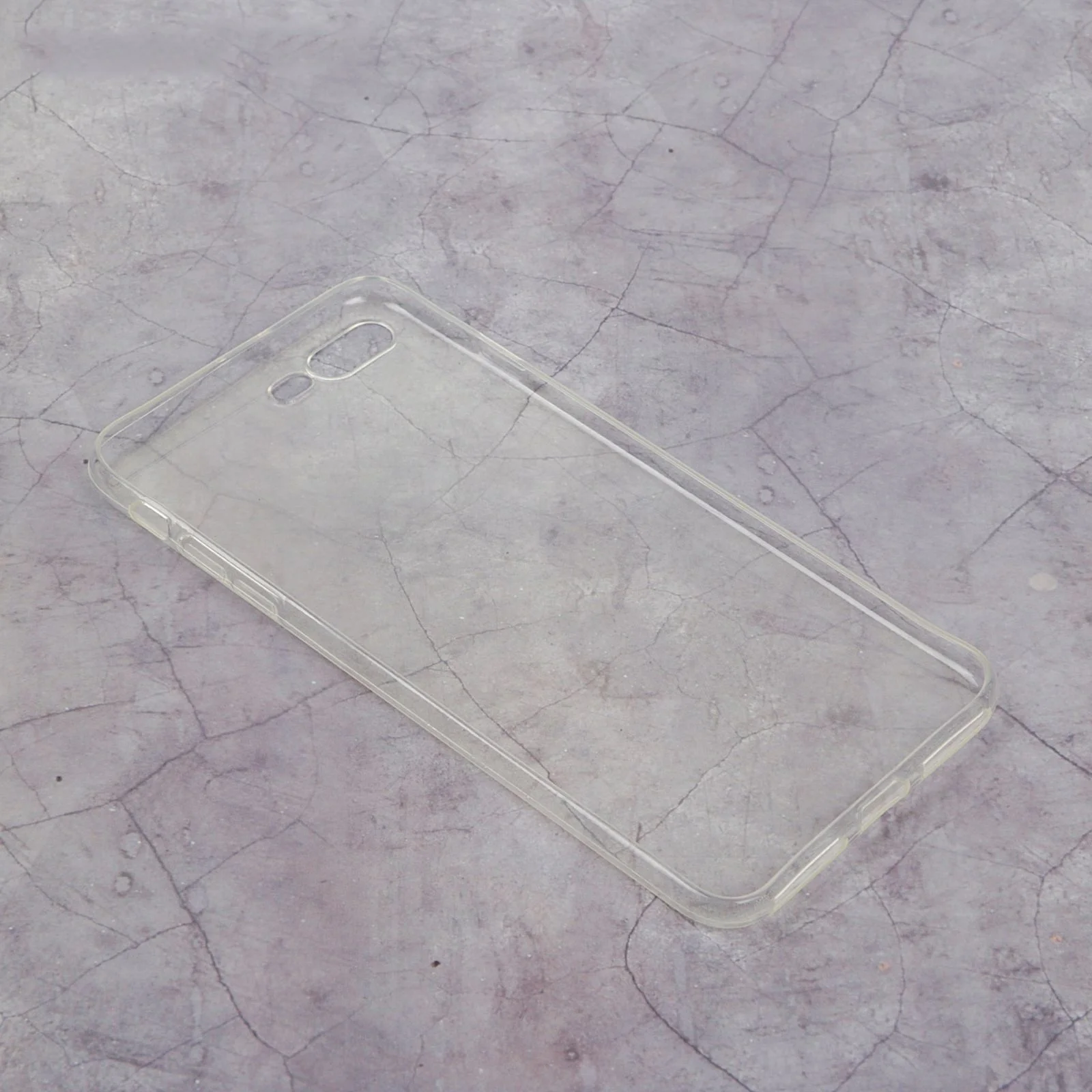 Силиконовый чехол LuazON для iPhone 7 plus, тонкий, прозрачный