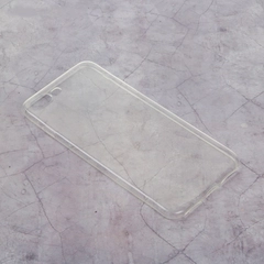 Силиконовый чехол LuazON для iPhone 7 plus, тонкий, прозрачный