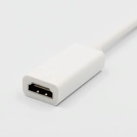 Белый переходник Mini DisplayPort - HDMI