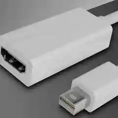 Белый переходник Mini DisplayPort - HDMI