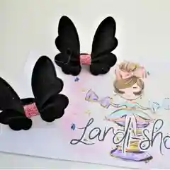 Черный резинки для волос