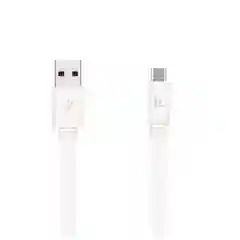 Кабель HOCO X5 Bamboo (2,4А) Micro -USB Белый Черный – 1 метр.