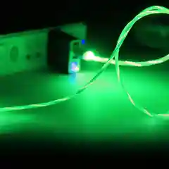 Кабель магнитный светящийся micro USB, для зарядки телефона