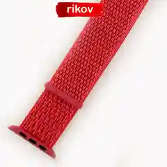 Красный нейлоновый ремешок для Apple Watch