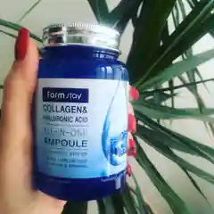 Корейская ампульная сыворотка с гиалуроновой кислотой и коллагеном, 250ml