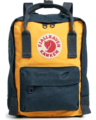 Лимонный рюкзак Fjallraven Kanken Mini