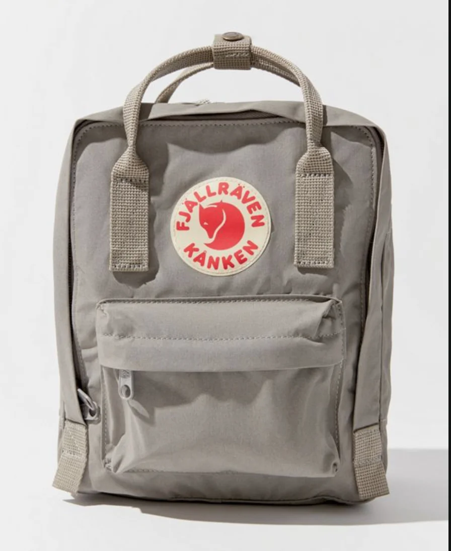 Серебряный рюкзак Fjallraven Kanken Mini