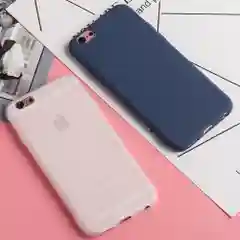 Коралловый чехол для iPhone 5 5s SE 6 6s 7 8 Plus X матовый силикон 1мм цветной