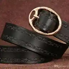 Терракотовый ремень женский