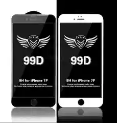 Белый защитное стекло 5D для iPhone 6/6s, 6 Plus, 7/8, 7/8 Plus, Xr/11, Xs/11 Pro