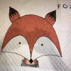 Детский игровой коврик Лиса
