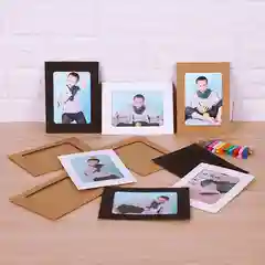 Набор картонных фоторамок для декора
