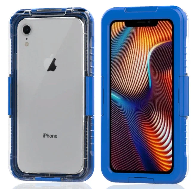 Белый водонепроницаемый корпус для для iPhone
